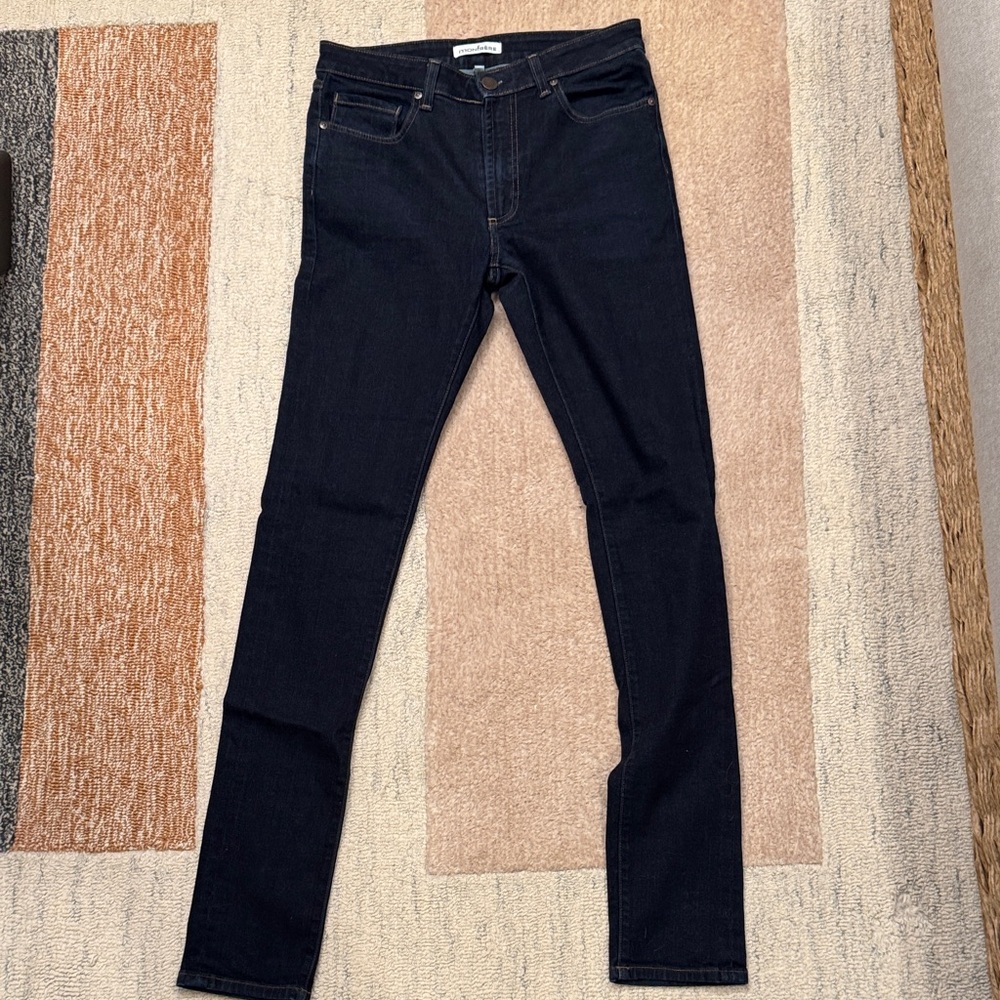 Classic Navy Skinny Jeans for Men